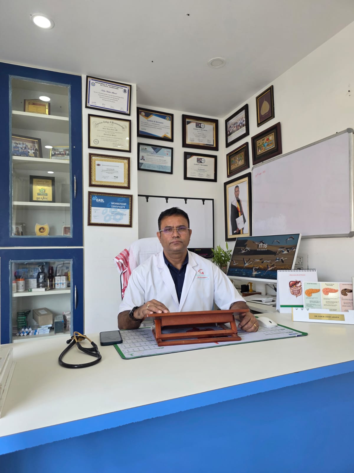 Dr. Sobur Uddin Ahmed - Chief Gastroenterologist at Gastrocity Guwahati
